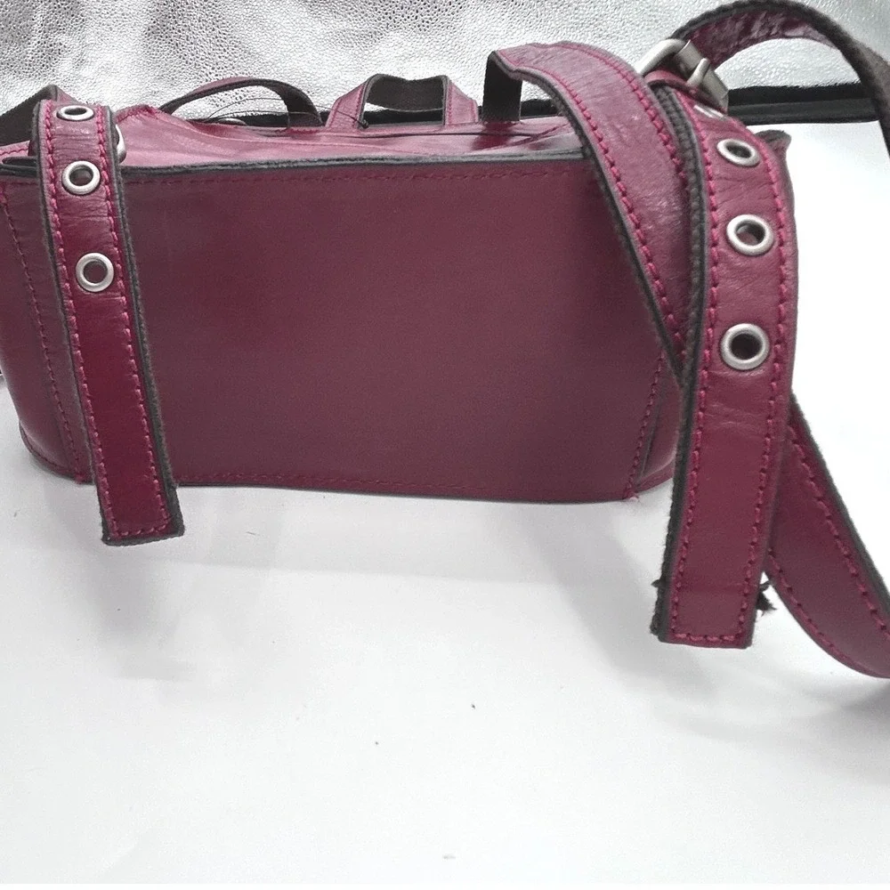 Patricia Nash Jovanna Renaissance Coin Leather Backpack Oxblood NWT Artisan